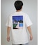 【限定】THREEWEATHER/水着 TW6S-4302「永井博コラボ」半袖 Tシャツ ラッシュガード UVカット 水陸両用 スリーウェザー メンズ ムラサキスポーツ