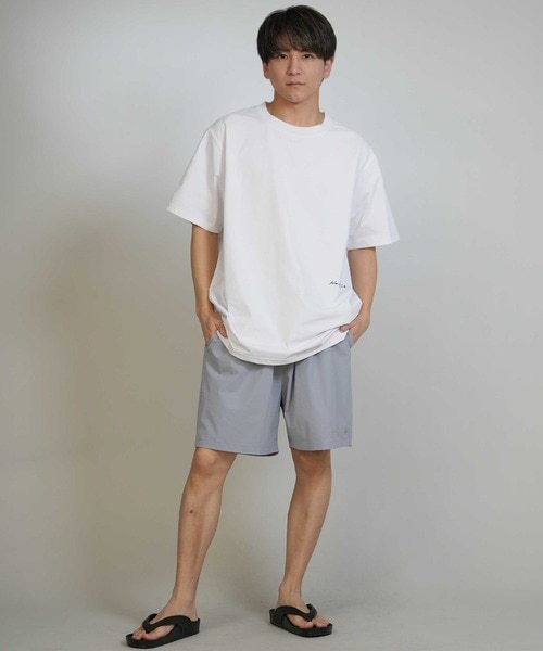 限定】THREEWEATHER/水着 TW6S-4302「永井博コラボ」半袖 Tシャツ