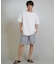 【限定】THREEWEATHER/水着 TW6S-4302「永井博コラボ」半袖 Tシャツ ラッシュガード UVカット 水陸両用 スリーウェザー メンズ ムラサキスポーツ