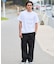 【限定】THREEWEATHER/水着 TW6S-4302「永井博コラボ」半袖 Tシャツ ラッシュガード UVカット 水陸両用 スリーウェザー メンズ ムラサキスポーツ