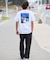 【限定】THREEWEATHER/水着 TW6S-4302「永井博コラボ」半袖 Tシャツ ラッシュガード UVカット 水陸両用 スリーウェザー メンズ ムラサキスポーツ