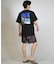 【限定】THREEWEATHER/水着 TW6S-4302「永井博コラボ」半袖 Tシャツ ラッシュガード UVカット 水陸両用 スリーウェザー メンズ ムラサキスポーツ