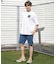 【限定】RVCA/BG041P02 半袖 Tシャツ バックプリント OE BANDANA BALANCE PATCH ルーカ メンズ ムラサキスポーツ限定