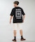 【限定】RVCA/BG041P02 半袖 Tシャツ バックプリント OE BANDANA BALANCE PATCH ルーカ メンズ ムラサキスポーツ限定