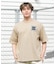 【限定】RVCA/BG041P02 半袖 Tシャツ バックプリント OE BANDANA BALANCE PATCH ルーカ メンズ ムラサキスポーツ限定