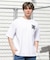 【限定】RVCA/BG041P02 半袖 Tシャツ バックプリント OE BANDANA BALANCE PATCH ルーカ メンズ ムラサキスポーツ限定