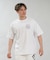 【限定】RVCA/BG041P03 半袖 Tシャツ バックプリント CIRCLE BALANCE OE ST ルーカ メンズ ムラサキスポーツ限定