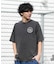 【限定】RVCA/BG041P03 半袖 Tシャツ バックプリント CIRCLE BALANCE OE ST ルーカ メンズ ムラサキスポーツ限定