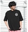 【限定】RVCA/BG041P03 半袖 Tシャツ バックプリント CIRCLE BALANCE OE ST ルーカ メンズ ムラサキスポーツ限定