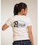 RVCA/BG043207 半袖 Tシャツ バックプリント CORRAL SS BABY TEE ルーカ レディース ムラサキスポーツ