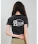 RVCA/BG043207 半袖 Tシャツ バックプリント CORRAL SS BABY TEE ルーカ レディース ムラサキスポーツ
