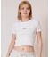 RVCA/BG043211 半袖 Tシャツ クロップド丈 ショート丈 RVCA SS BABY TEE ルーカ レディース ムラサキスポーツ