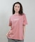 RVCA/BG043214 半袖 Tシャツ バックプリント SOUVENIR LOOSE FIT ST ルーカ レディース ムラサキスポーツ