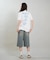 RVCA/BG043214 半袖 Tシャツ バックプリント SOUVENIR LOOSE FIT ST ルーカ レディース ムラサキスポーツ