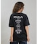 RVCA/BG043214 半袖 Tシャツ バックプリント SOUVENIR LOOSE FIT ST ルーカ レディース ムラサキスポーツ