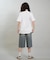 RVCA/BG043215 半袖 Tシャツ ルーズフィット ロゴ SOUVENIR LOGO LOOSE FIT T ルーカ レディース ムラサキスポーツ