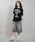 RVCA/BG043215 半袖 Tシャツ ルーズフィット ロゴ SOUVENIR LOGO LOOSE FIT T ルーカ レディース ムラサキスポーツ