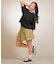 RVCA/BG043216 半袖 Tシャツ ARCH LOGO CROPPED ST ルーカ レディース ムラサキスポーツ