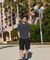 RVCA/BG04A201 半袖 Tシャツ OE HALF Tシャツ ルーカ メンズ ムラサキスポーツ