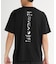 RVCA/BG04A221 速乾 軽量 ストレッチ 半袖 Tシャツ バックプリント AVALANCHE RVCA VENT SS ルーカ メンズ ムラサキスポーツ
