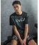 RVCA/BG04A221 速乾 軽量 ストレッチ 半袖 Tシャツ バックプリント AVALANCHE RVCA VENT SS ルーカ メンズ ムラサキスポーツ