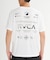 RVCA/BG04A222 速乾 軽量 ストレッチ セットアップ対応 半袖 Tシャツ バックプリント SPIRIT ALL OVER ルーカ メンズ ムラサキスポーツ