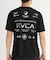 RVCA/BG04A222 速乾 軽量 ストレッチ セットアップ対応 半袖 Tシャツ バックプリント SPIRIT ALL OVER ルーカ メンズ ムラサキスポーツ