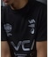 RVCA/BG04A222 速乾 軽量 ストレッチ セットアップ対応 半袖 Tシャツ バックプリント SPIRIT ALL OVER ルーカ メンズ ムラサキスポーツ