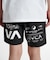 RVCA/BG04A606 ショートパンツ ストレッチ ウエストゴム SPIRIT ALL OVER SPORTS SHORTS ルーカ メンズ ムラサキスポーツ