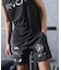 RVCA/BG04A606 ショートパンツ ストレッチ ウエストゴム SPIRIT ALL OVER SPORTS SHORTS ルーカ メンズ ムラサキスポーツ