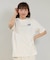 RVCA/BG04C211 半袖 Tシャツ バックプリント ルーズフィット PEACE GOOD DAY LOSE FIT T ルーカ レディース ムラサキスポーツ