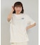 RVCA/BG04C211 半袖 Tシャツ バックプリント ルーズフィット PEACE GOOD DAY LOSE FIT T ルーカ レディース ムラサキスポーツ