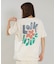 RVCA/BG04C211 半袖 Tシャツ バックプリント ルーズフィット PEACE GOOD DAY LOSE FIT T ルーカ レディース ムラサキスポーツ