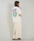 RVCA/BG04C211 半袖 Tシャツ バックプリント ルーズフィット PEACE GOOD DAY LOSE FIT T ルーカ レディース ムラサキスポーツ