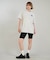 RVCA/BG04C211 半袖 Tシャツ バックプリント ルーズフィット PEACE GOOD DAY LOSE FIT T ルーカ レディース ムラサキスポーツ