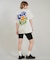 RVCA/BG04C211 半袖 Tシャツ バックプリント ルーズフィット PEACE GOOD DAY LOSE FIT T ルーカ レディース ムラサキスポーツ