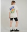 RVCA/BG04C211 半袖 Tシャツ バックプリント ルーズフィット PEACE GOOD DAY LOSE FIT T ルーカ レディース ムラサキスポーツ