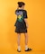 RVCA/BG04C211 半袖 Tシャツ バックプリント ルーズフィット PEACE GOOD DAY LOSE FIT T ルーカ レディース ムラサキスポーツ