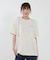 RVCA/BG04C212 半袖 Tシャツ バックプリント ルーズフィット SUN TIDES ICON LOSE FIT ルーカ レディース ムラサキスポーツ