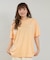 RVCA/BG04C212 半袖 Tシャツ バックプリント ルーズフィット SUN TIDES ICON LOSE FIT ルーカ レディース ムラサキスポーツ