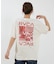 RVCA/BG04C212 半袖 Tシャツ バックプリント ルーズフィット SUN TIDES ICON LOSE FIT ルーカ レディース ムラサキスポーツ