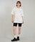 RVCA/BG04C212 半袖 Tシャツ バックプリント ルーズフィット SUN TIDES ICON LOSE FIT ルーカ レディース ムラサキスポーツ
