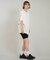 RVCA/BG04C212 半袖 Tシャツ バックプリント ルーズフィット SUN TIDES ICON LOSE FIT ルーカ レディース ムラサキスポーツ