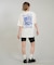 RVCA/BG04C212 半袖 Tシャツ バックプリント ルーズフィット SUN TIDES ICON LOSE FIT ルーカ レディース ムラサキスポーツ