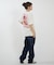 RVCA/BG04C212 半袖 Tシャツ バックプリント ルーズフィット SUN TIDES ICON LOSE FIT ルーカ レディース ムラサキスポーツ