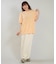 RVCA/BG04C212 半袖 Tシャツ バックプリント ルーズフィット SUN TIDES ICON LOSE FIT ルーカ レディース ムラサキスポーツ