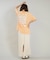 RVCA/BG04C212 半袖 Tシャツ バックプリント ルーズフィット SUN TIDES ICON LOSE FIT ルーカ レディース ムラサキスポーツ
