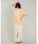 RVCA/BG04C212 半袖 Tシャツ バックプリント ルーズフィット SUN TIDES ICON LOSE FIT ルーカ レディース ムラサキスポーツ