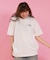 RVCA/BG04C213 半袖 Tシャツ バックプリント ルーズフィット FOIL PRINT LOSE FIT TEE ルーカ レディース ムラサキスポーツ