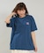 RVCA/BG04C213 半袖 Tシャツ バックプリント ルーズフィット FOIL PRINT LOSE FIT TEE ルーカ レディース ムラサキスポーツ